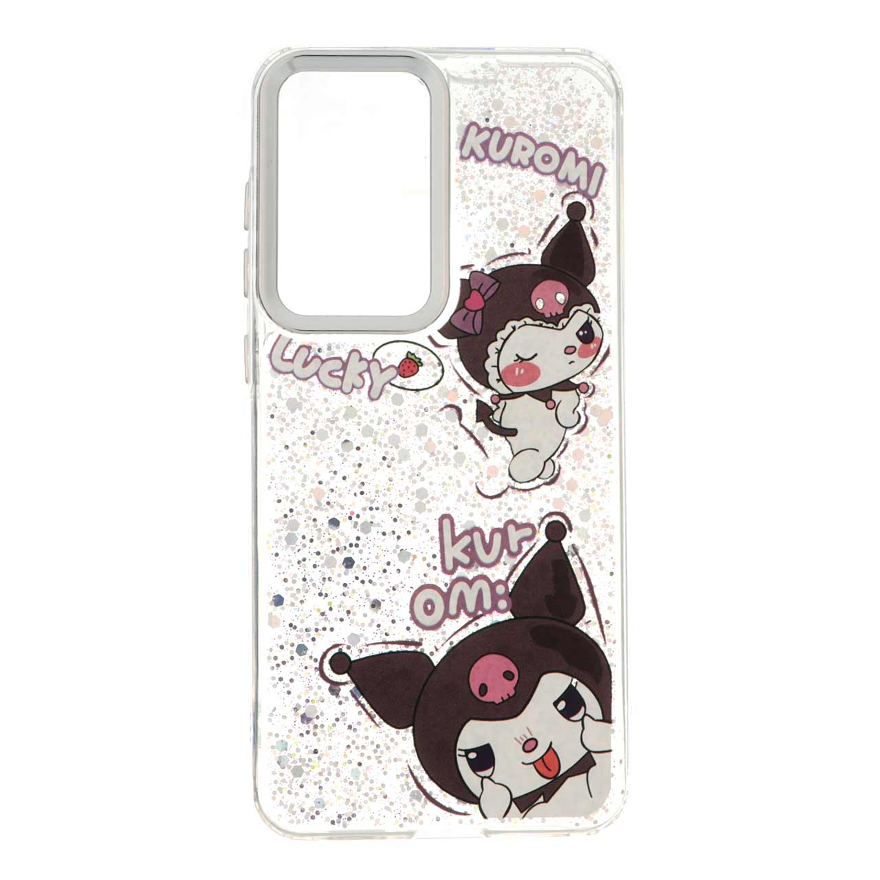 قاب رزینی اکلیلی لنز سیلور Samsung Galaxy S25 FE - طرح 1