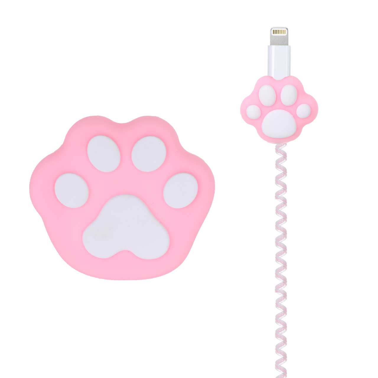 ست سیلیکونی عروسکی محافظ کابل و شارژر اپل 20 وات - طرح 7