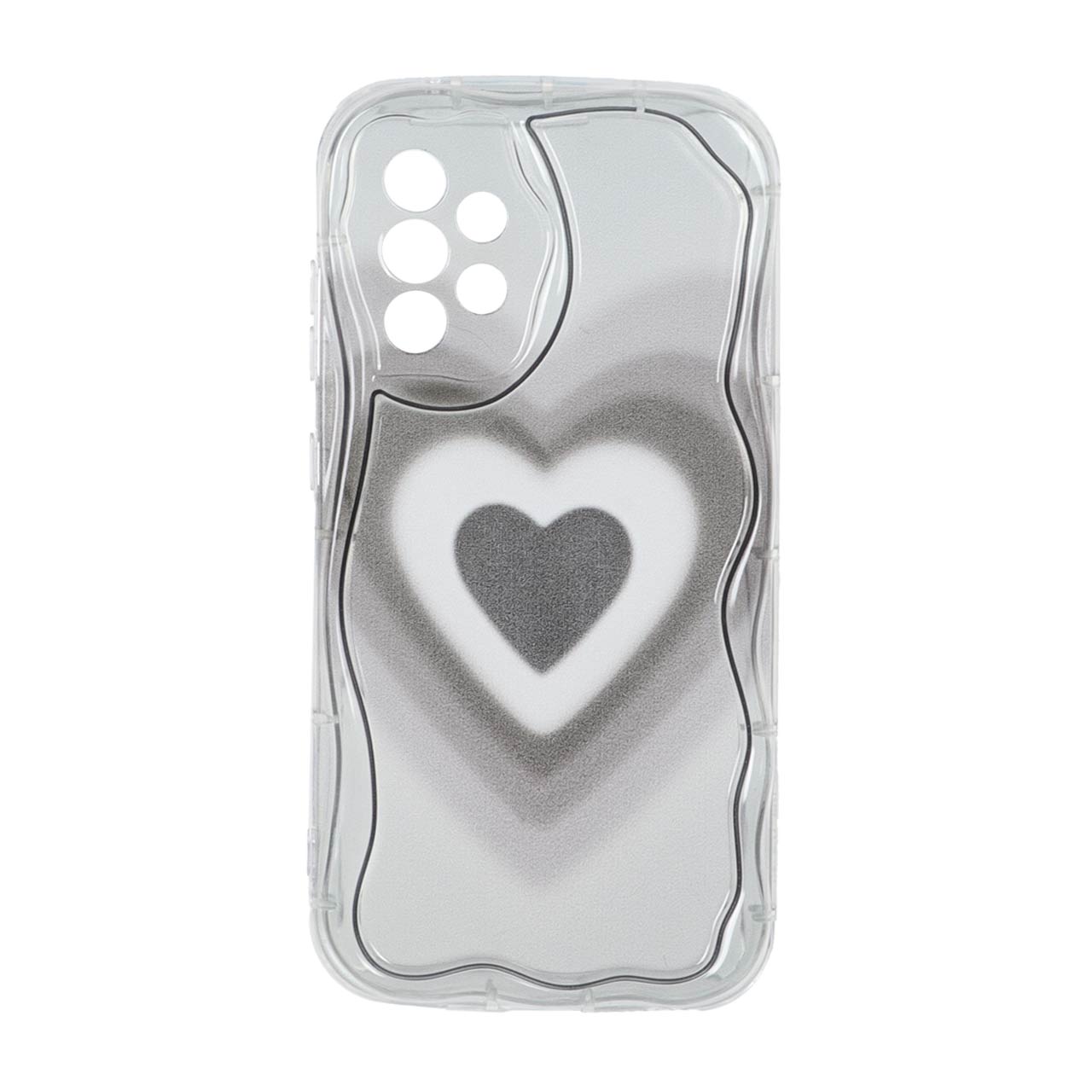 قاب کنگره ای ژله ای Black Design مدل Samsung Galaxy A52 / A52s - طرح 105