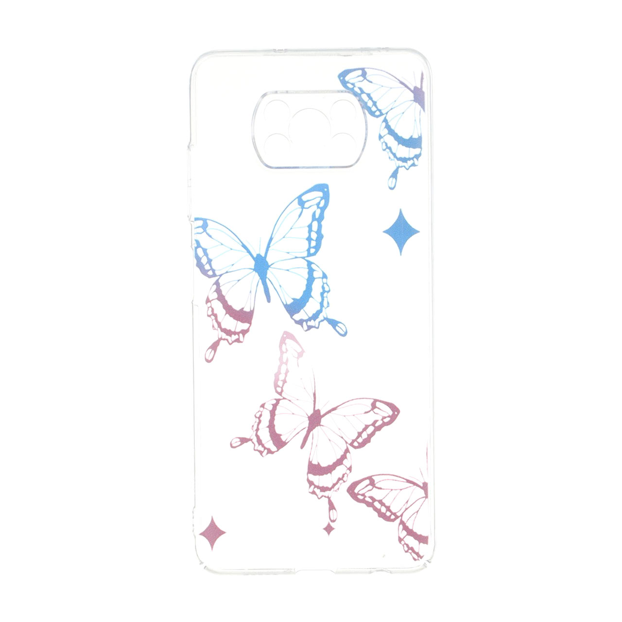 قاب پشت سخت شفاف طرح دار محافظ لنزدار Xiaomi Poco X3 / Poco X3 Pro / Poco X3 NFC - طرح 110