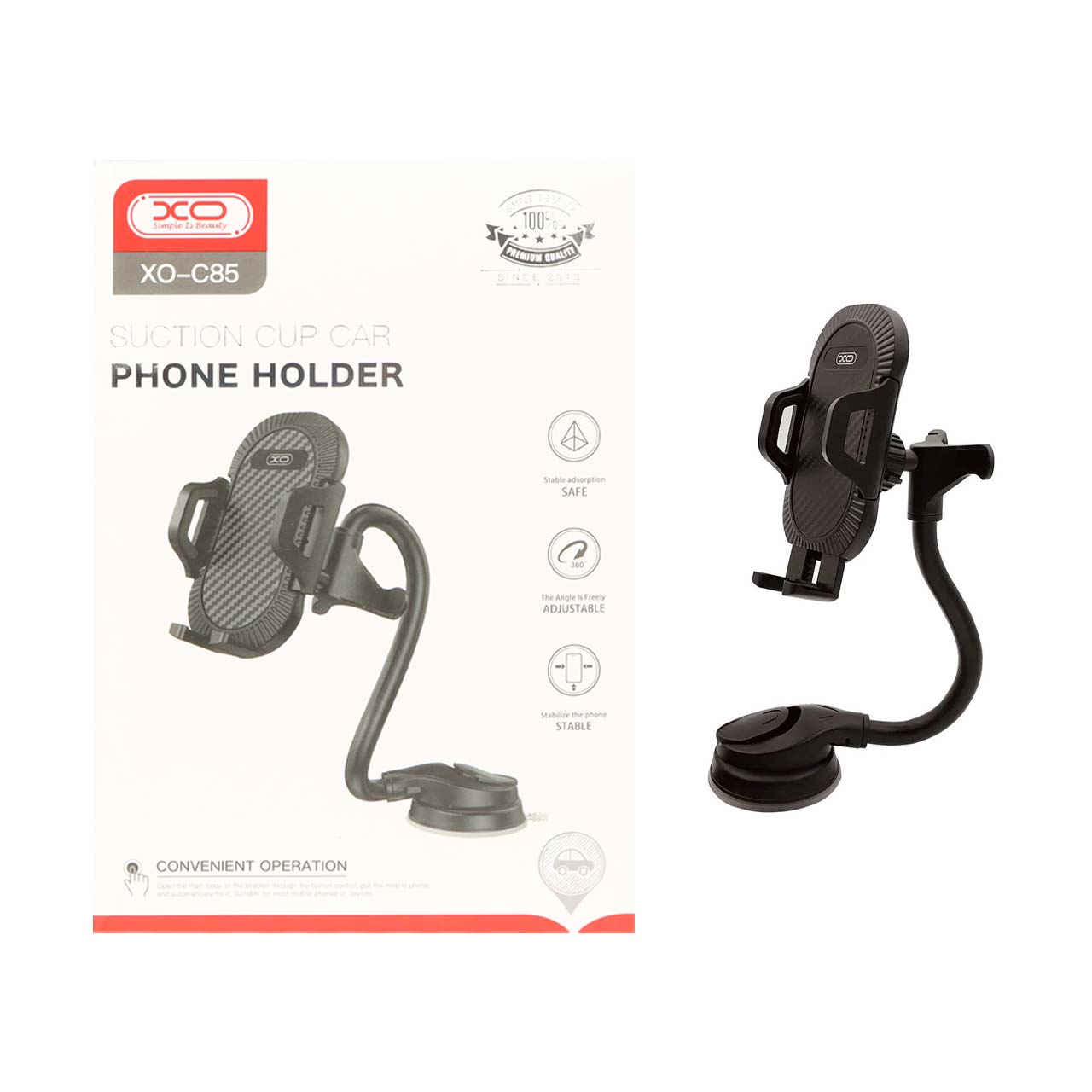 هولدر گوشی موبایل پایه دار XO مدل XO-C85 - مشکی