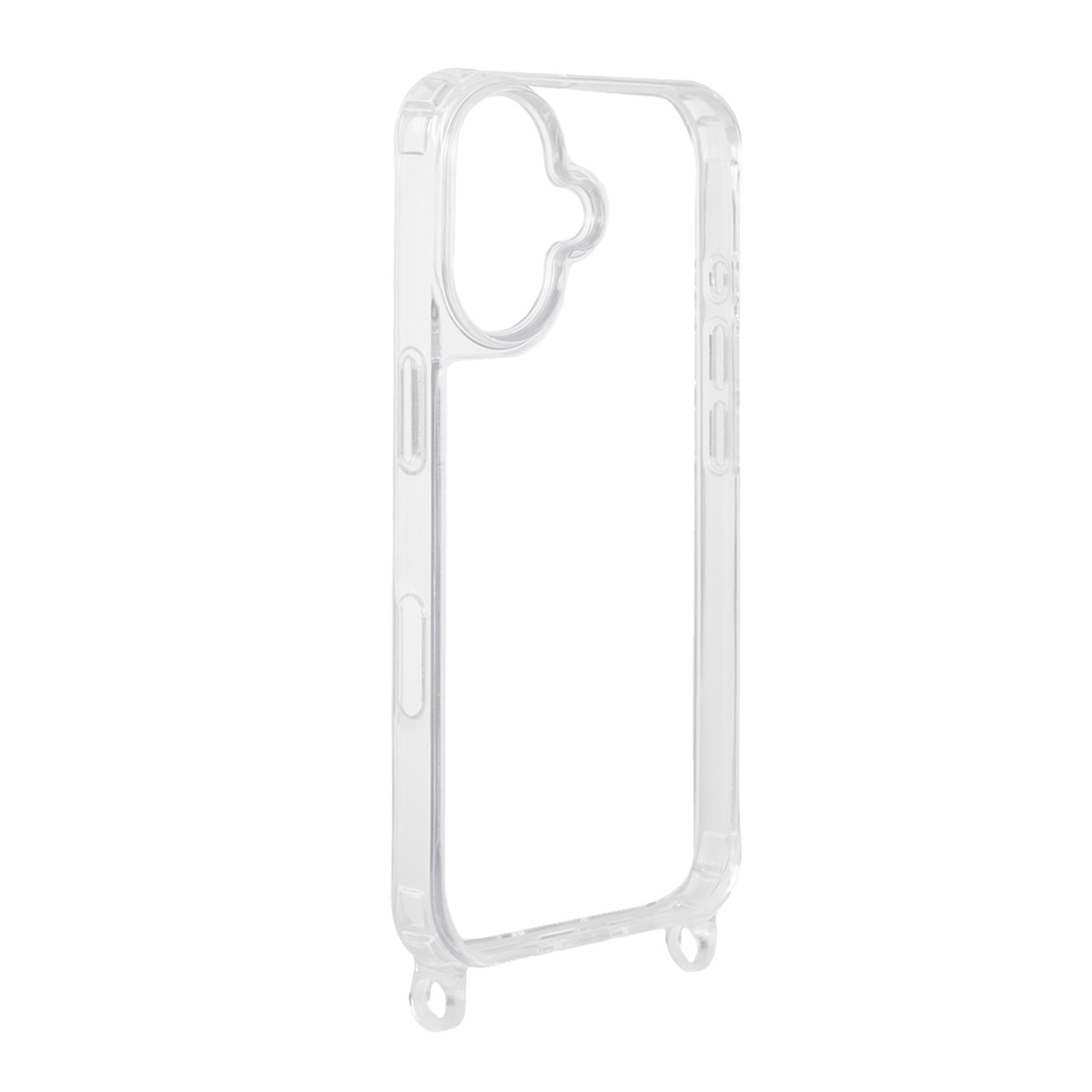 قاب پشت سخت شفاف Vina با قابلیت آویز بند Apple iPhone 16