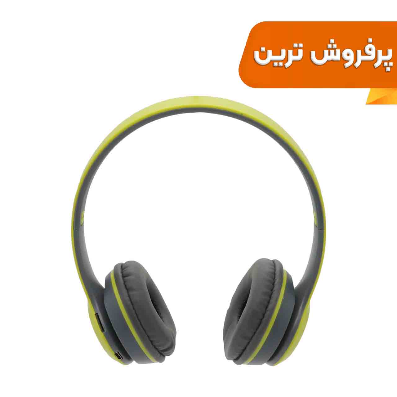 هدفون بی سیم مدل P47-طوسی فسفری