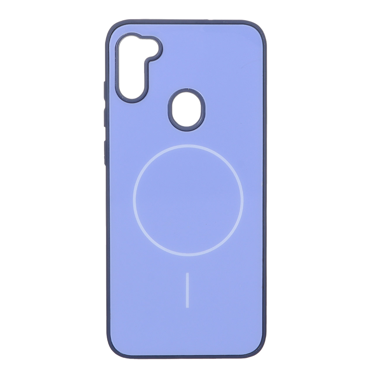 قاب M Pro پشت براق طرح مگ سیف Samsung Galaxy A11 / M11 - بنفش روشن