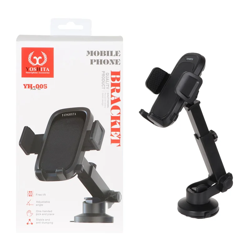 هولدر گوشی موبایل پایه دار Yoshita مدل YH-005 - مشکی - MMS