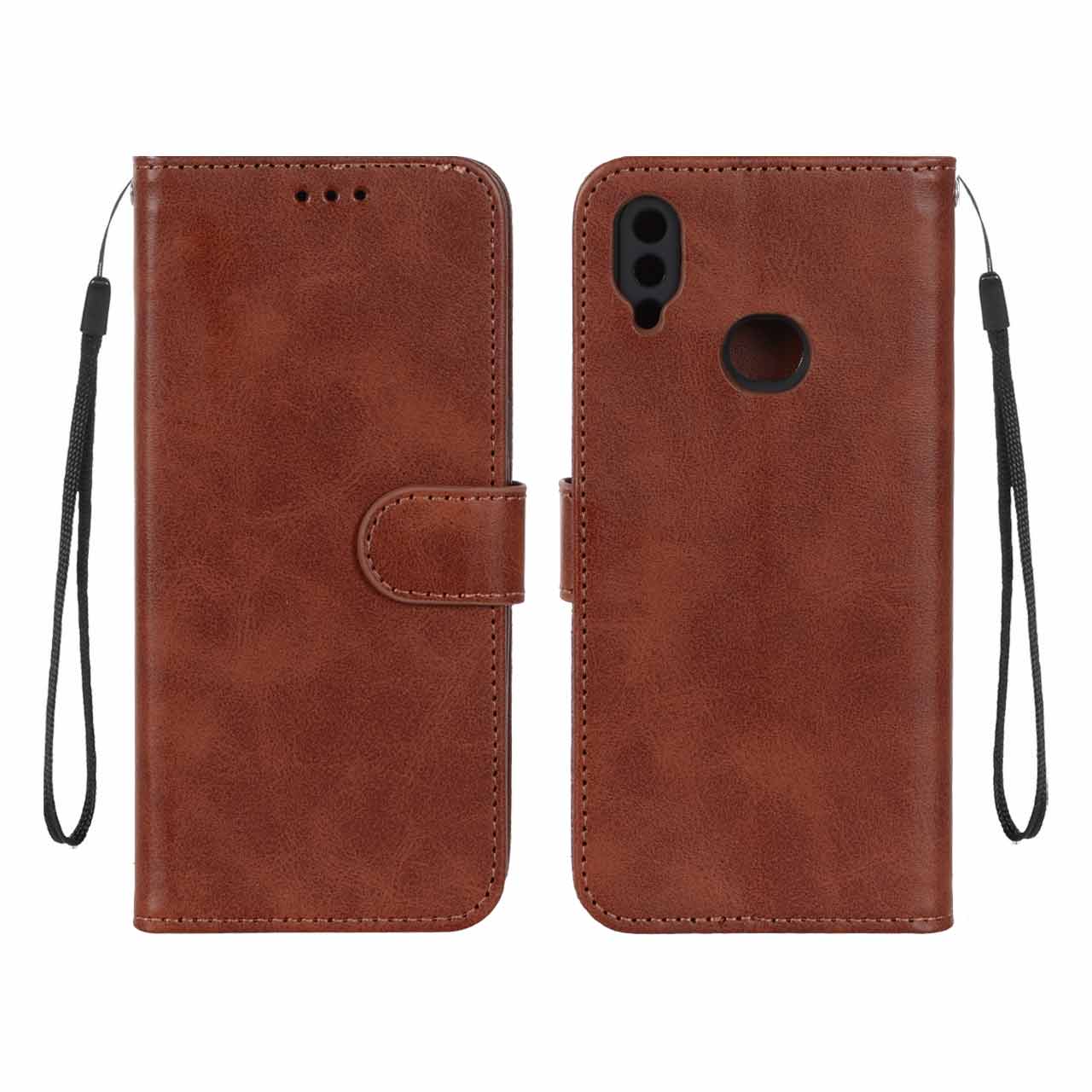 کیف موبایل مگنتی Samsung A10S - قهوه ای