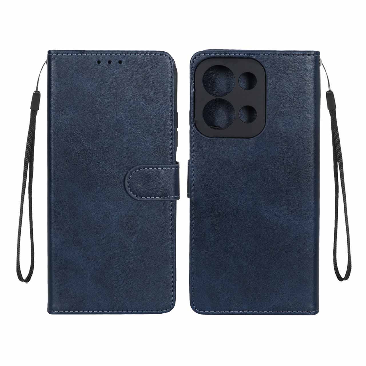 کیف موبایل مگنتی Xiaomi Redmi 15C / Poco C85 - سرمه ای