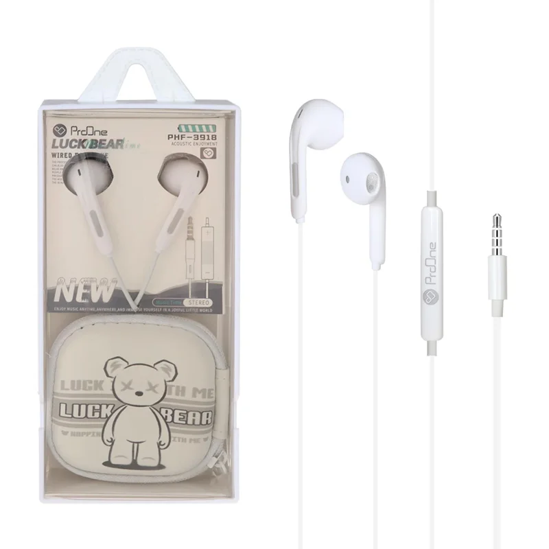 هندزفری باسیم ProOne مدل PHF3918 - طوسی