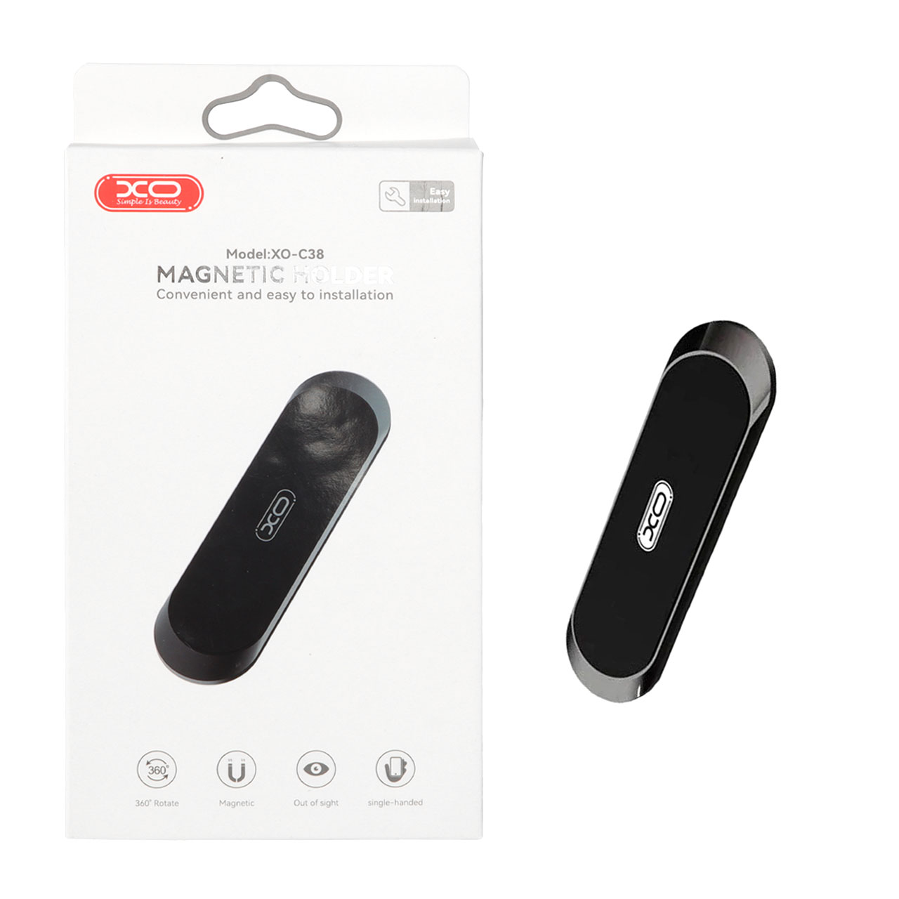 هولدر گوشی موبایل مگنتی XO مدل XO-C38 - مشکی
