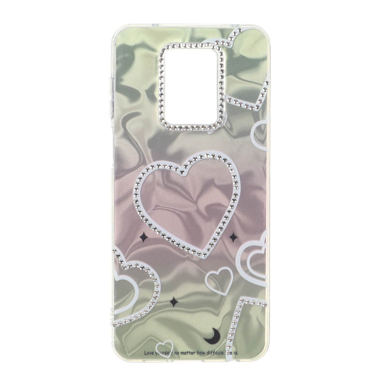 قاب هولوگرامی طرح دار نگینی Xiaomi Redmi Note 9S / Redmi Note 9 Pro / Redmi Note 9 Pro Max - کد 191