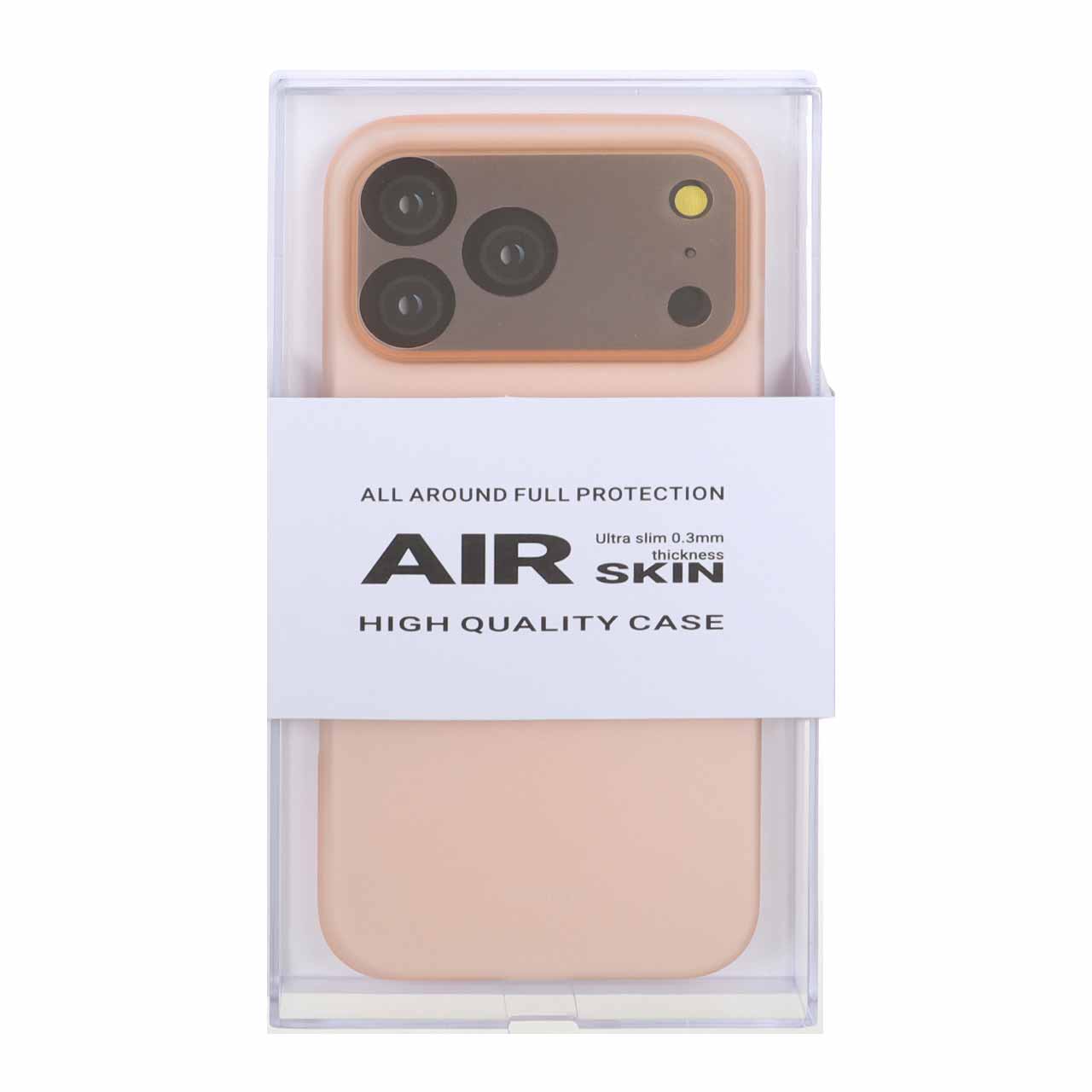 قاب Original KZDoo Air Skin مدل Apple iPhone 17 Pro Max - نارنجی (پک دار) - NTC
