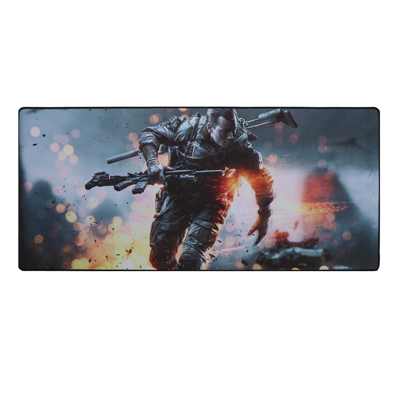 ماوس پد گیمینگ P-net مدل P.2010 سایز 40x90 سانتیمتری - طرح 6 - RYL