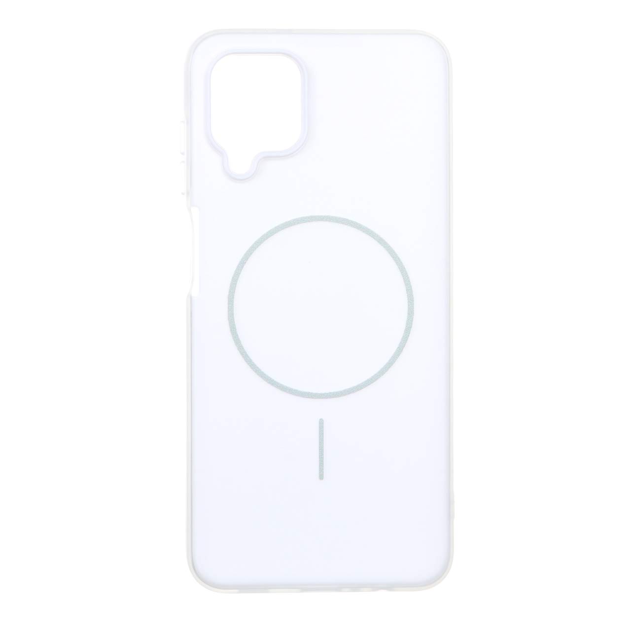 قاب دو تکه طرح مگ سیف مات Samsung Galaxy A12 / M12 / F12 - سفید