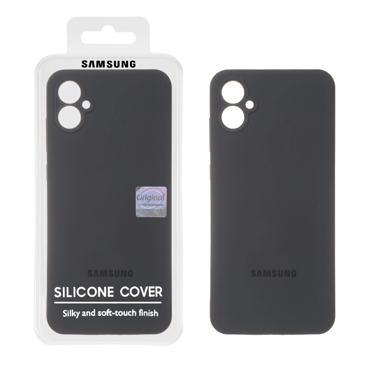 قاب سیلیکونی پاک کنی اورجینال Master Quality مدل Samsung Galaxy A05 - خاکستری (پک دار)