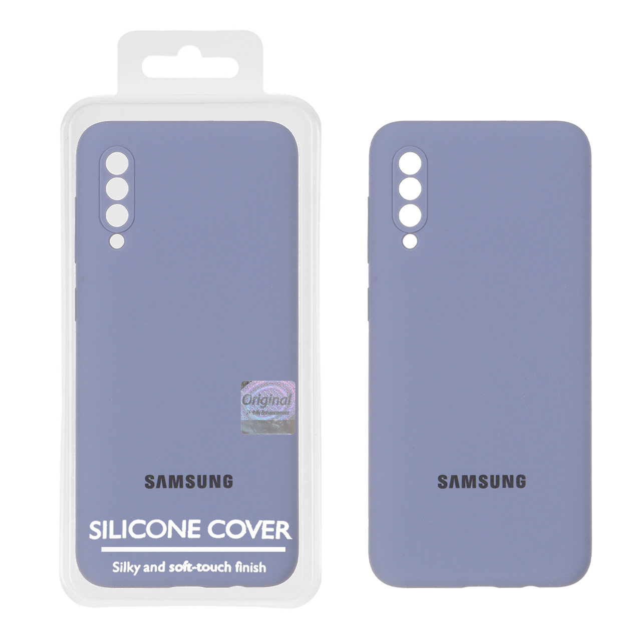 قاب سیلیکونی پاک کنی اورجینال Master Quality مدل Samsung Galaxy A50 / A50s / A30s - فیلی (پک دار)