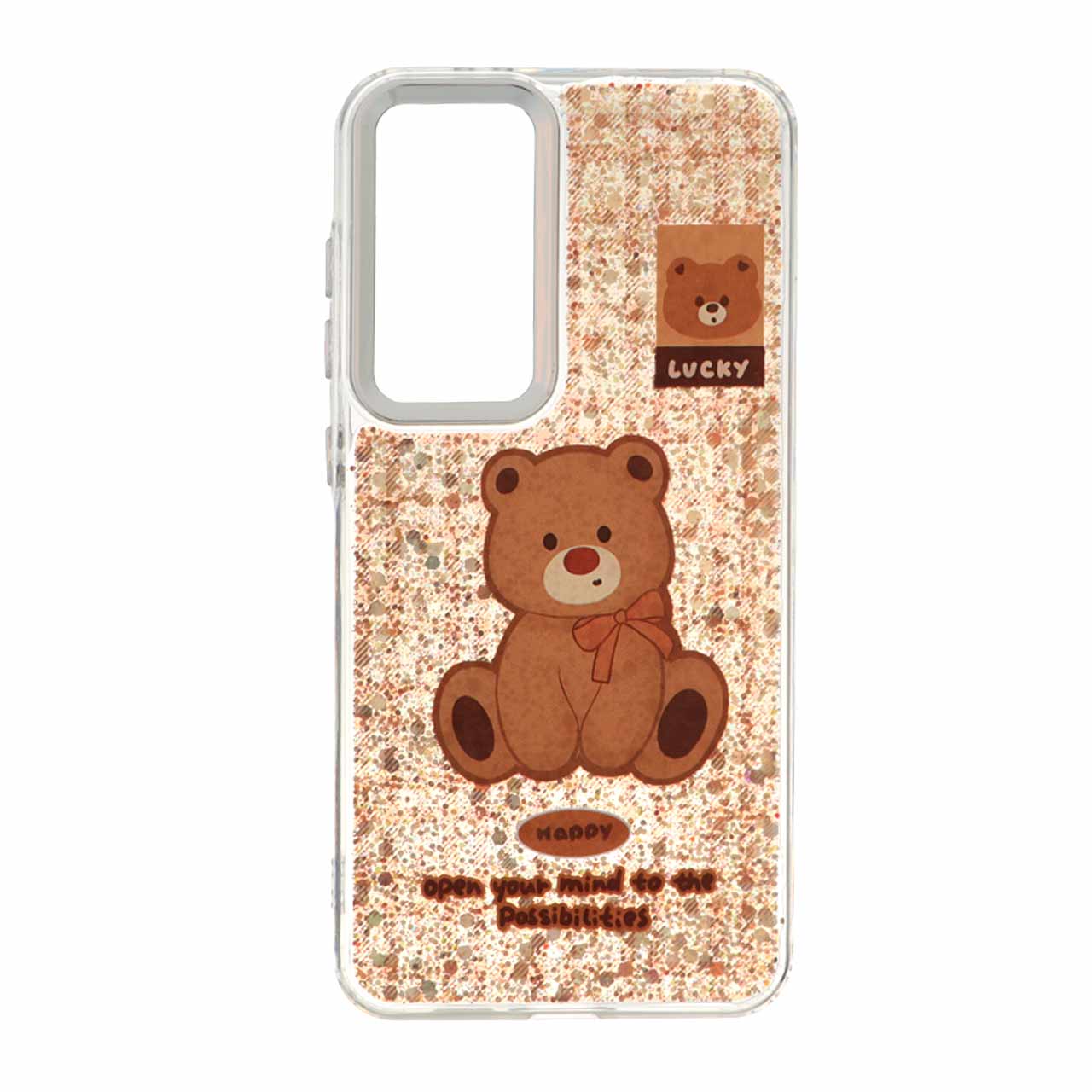 قاب رزینی اکلیلی لنز سیلور Samsung Galaxy S24 FE - طرح 146