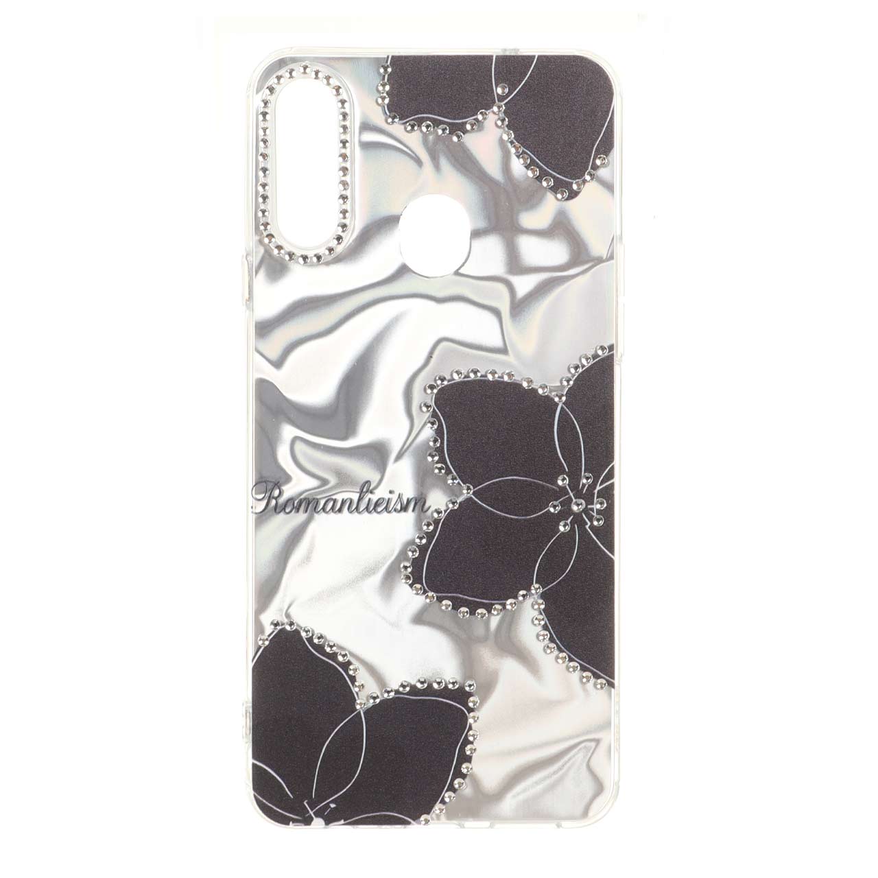 قاب هولوگرامی طرح دار نگینی Samsung Galaxy A20s - کد 108