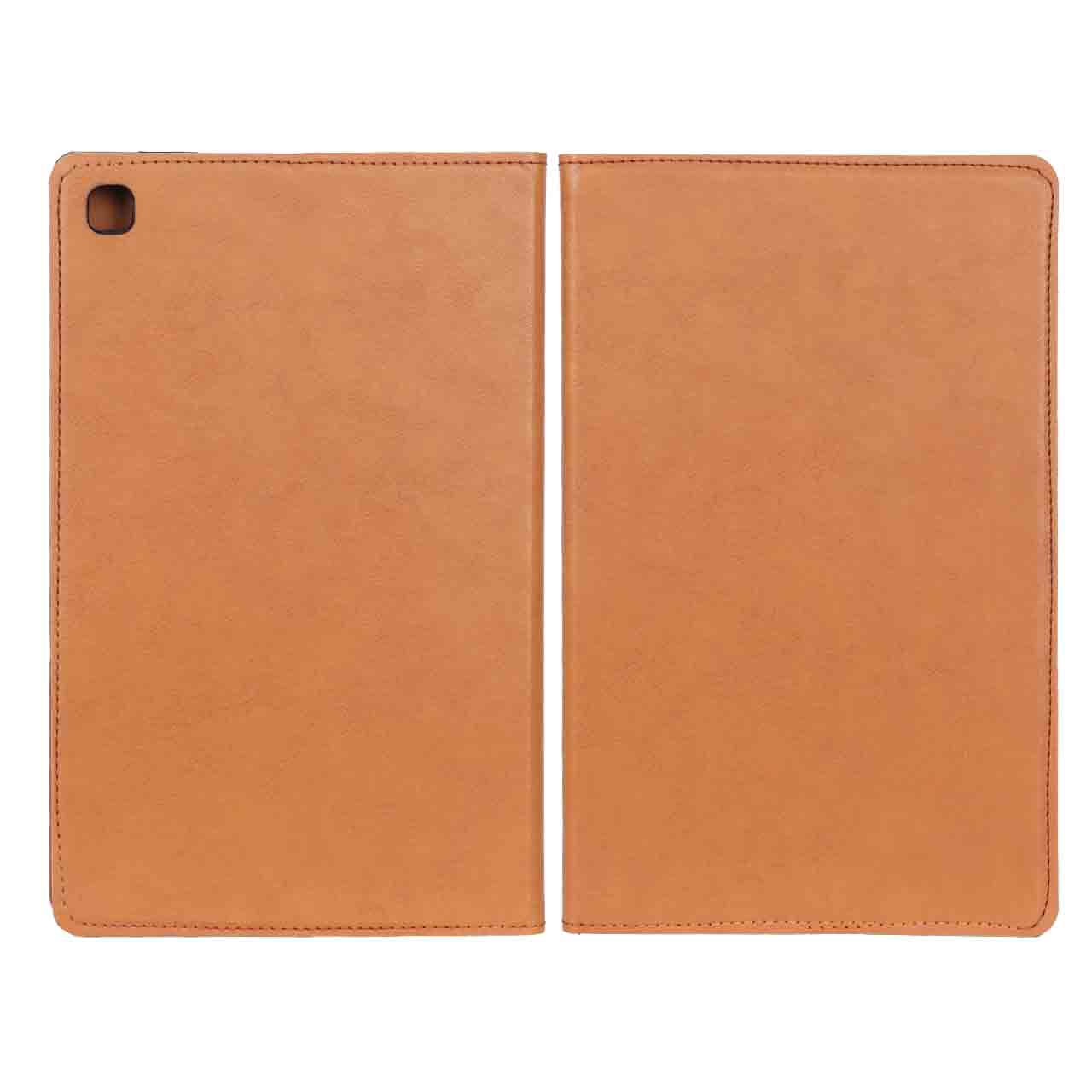 کیف تبلت ساده Samsung Galaxy Tab A7 10 SM T505 - عسلی