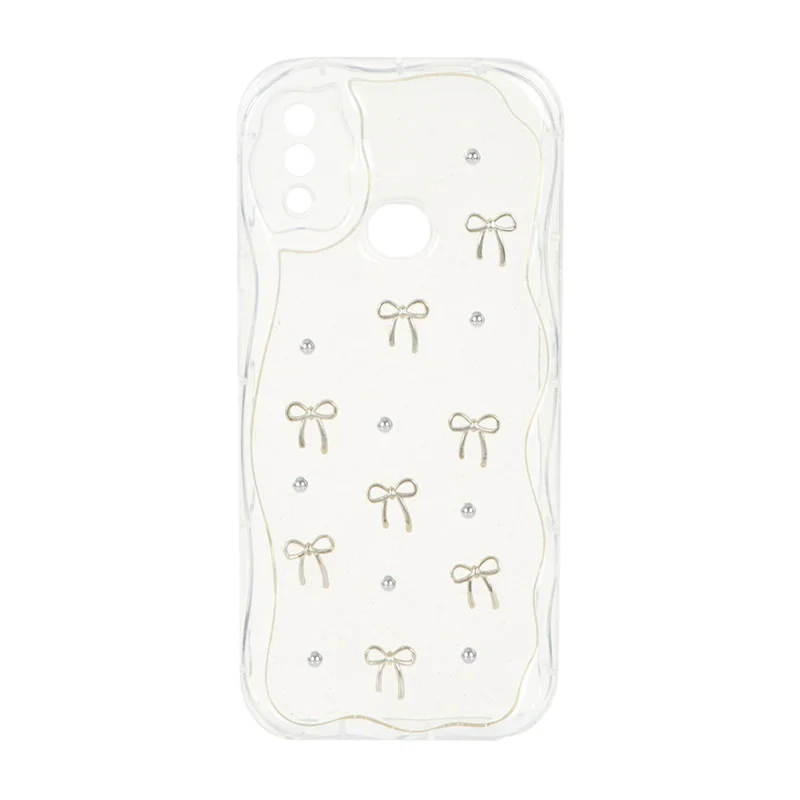 قاب کنگره ای رزینی طرح برجسته محافظ لنزدار Samsung Galaxy A10s - کد 15