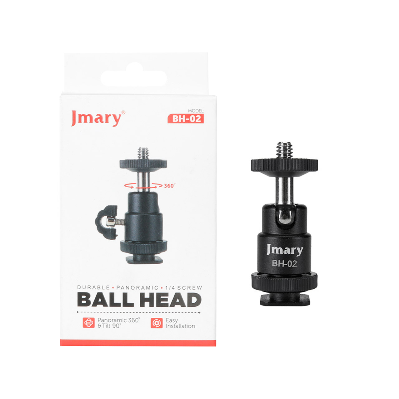 هولدر نگه دارنده دوربین Jmary مدل BH-02 - مشکی