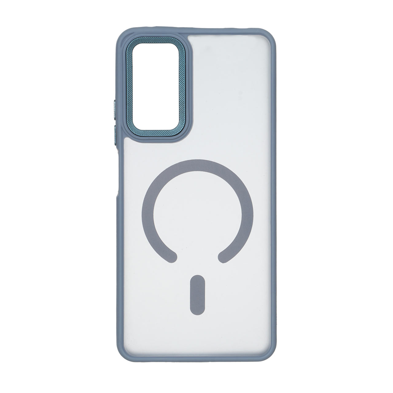 قاب مات لنز کربن طرح مگ سیف دور رنگی Xiaomi Redmi Note 12 Pro 4G / Redmi Note 11 Pro - طوسی