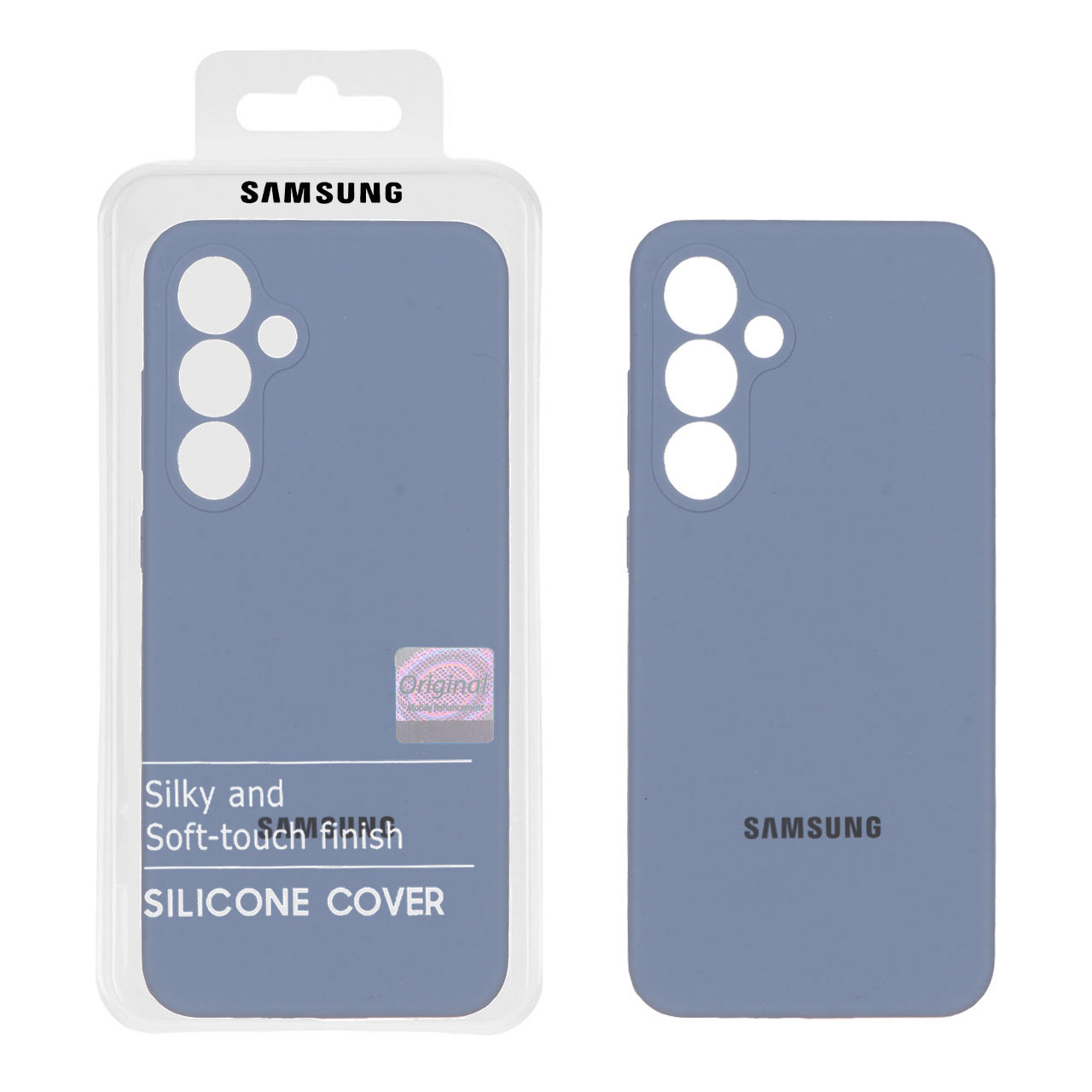 قاب سیلیکونی پاک کنی اورجینال Master Quality مدل  Samsung Galaxy S24 FE - فیلی (پک دار)