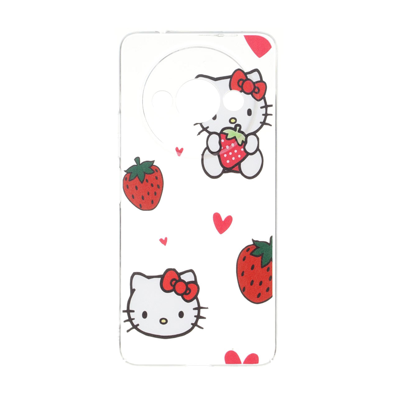 قاب پشت سخت شفاف طرح دار محافظ لنزدار Xiaomi Redmi A3 / A3x / Poco C61 - طرح 72