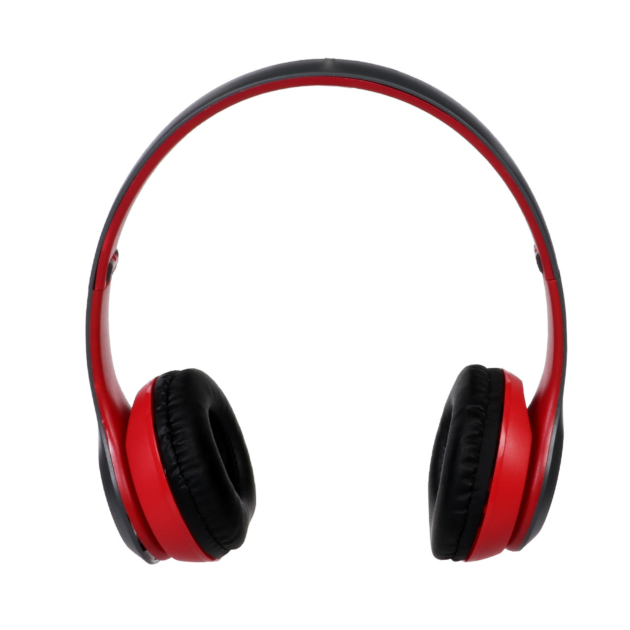 هدفون بی سیم مدل P47-طوسی قرمز