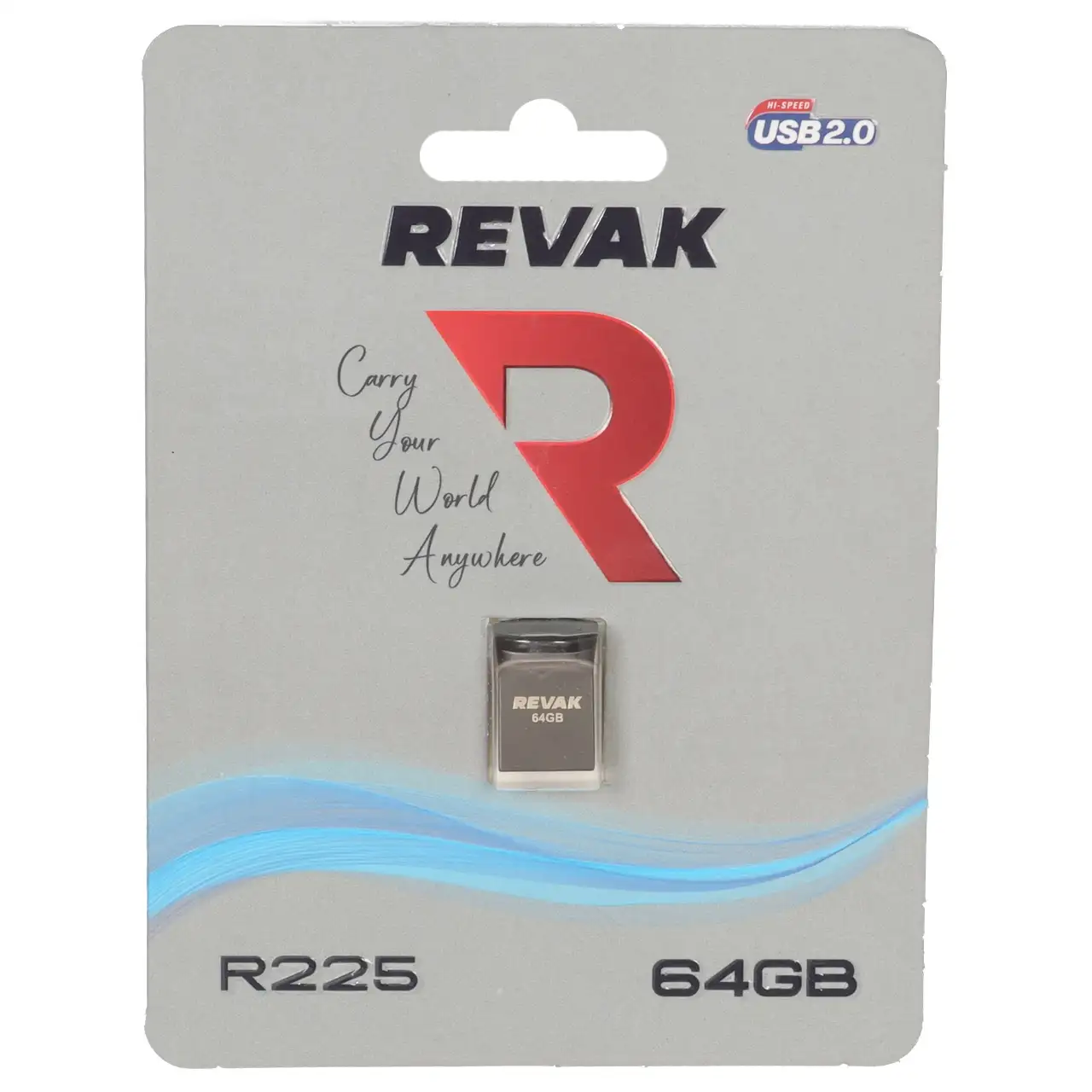 REVAK R225 USB2.0 Flash Memory - 64GB - مشکی