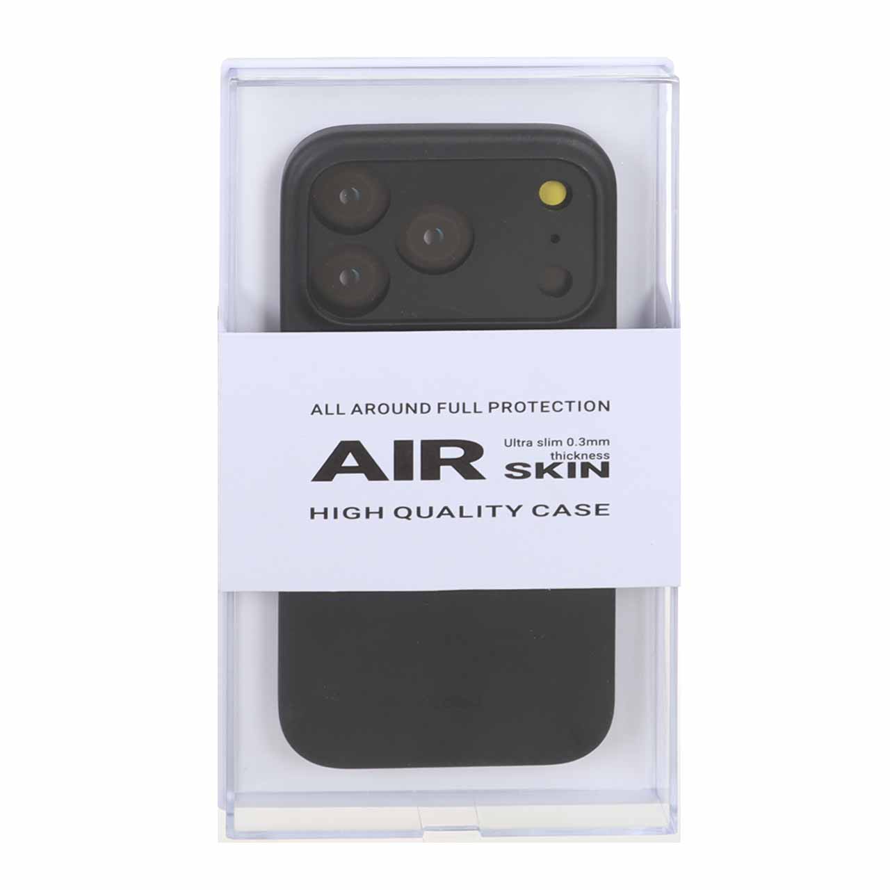 قاب Original KZDoo Air Skin مدل Apple iPhone 17 Pro - مشکی (پک دار) - NTC
