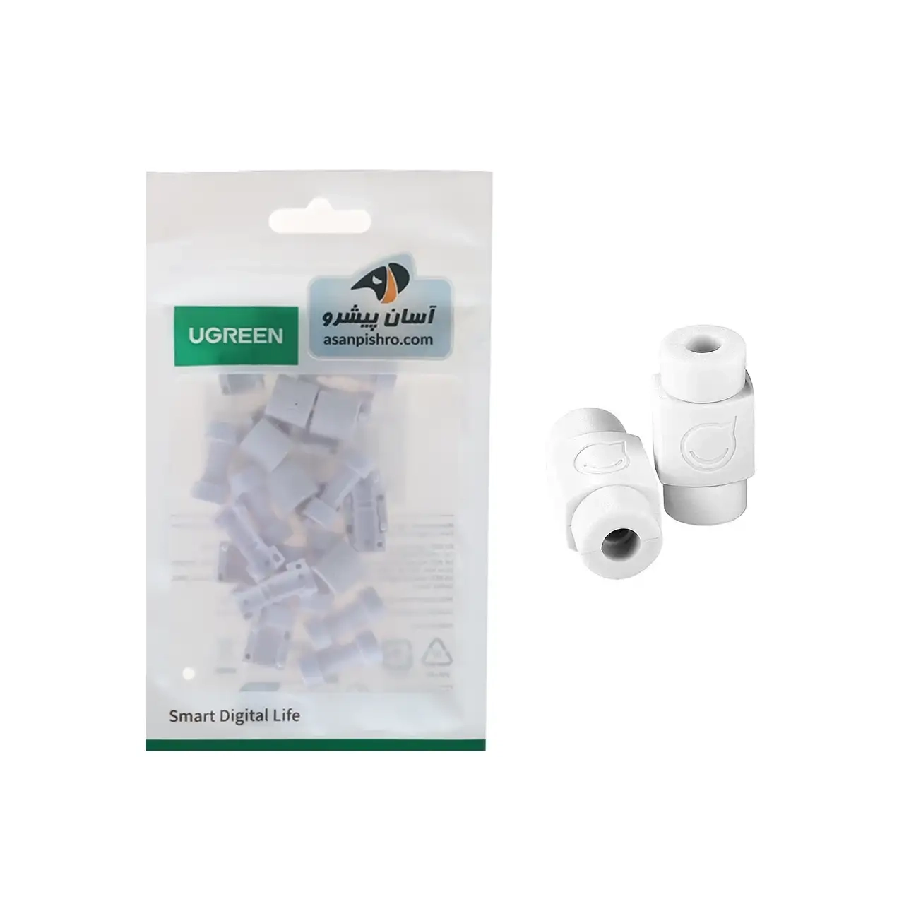 محافظ کابل شارژ UGREEN مدل 40705 - سفید(40705)