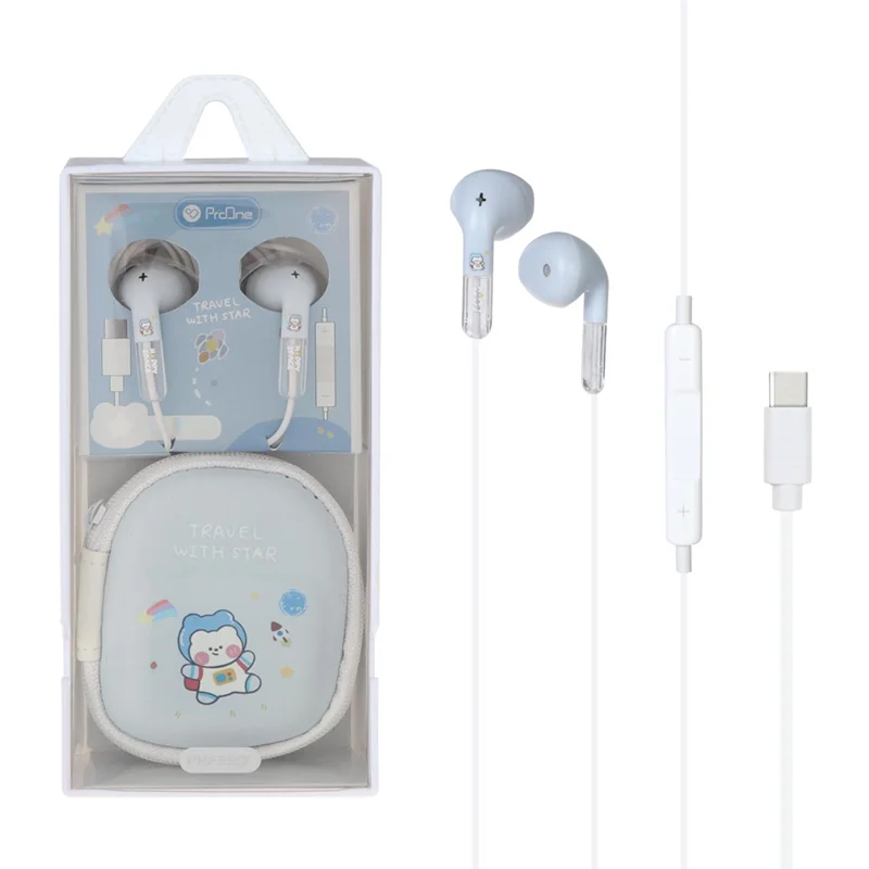 هندزفری باسیم ProOne مدل PHF3917 - آبی