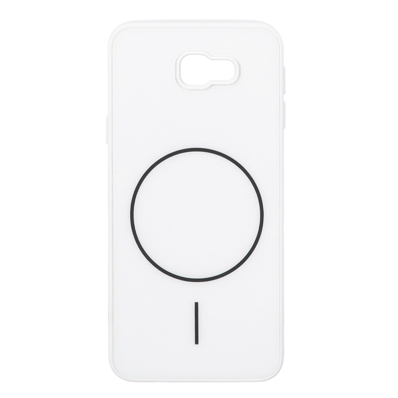 قاب M Pro پشت براق طرح مگ سیف Samsung Galaxy J5 Prime / J571 - سفید