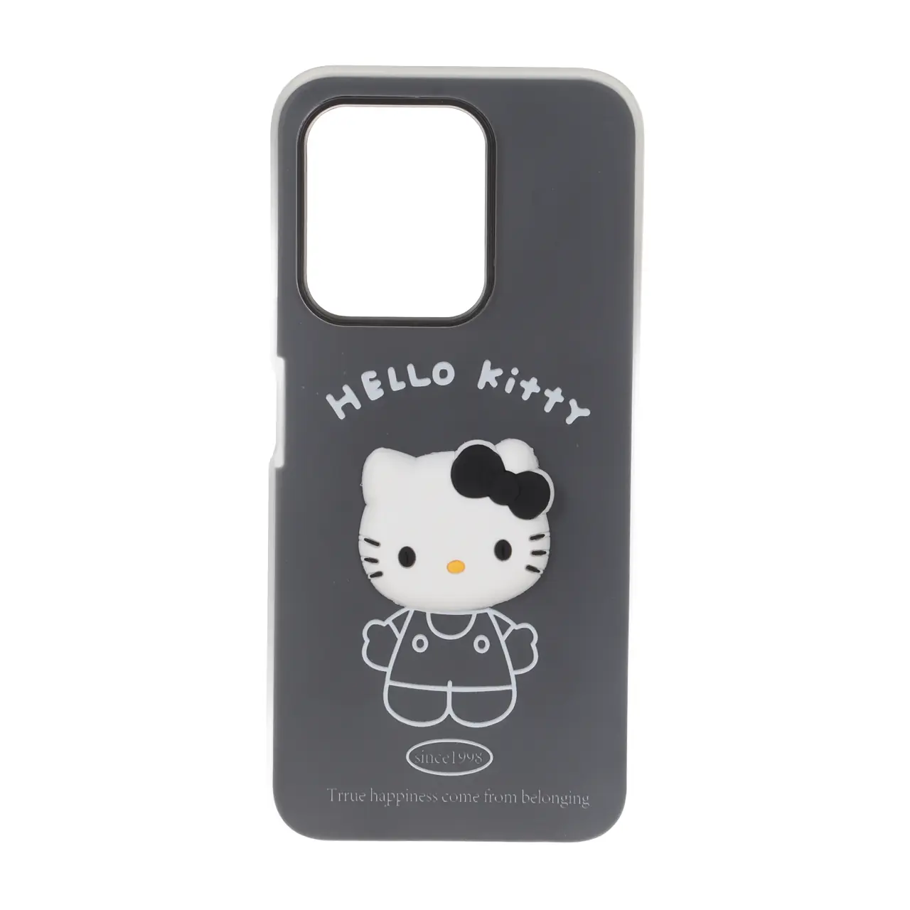 قاب دو لایه مات عروسک برجسته Xiaomi Redmi 15C / Poco C85 - مشکی کد 1