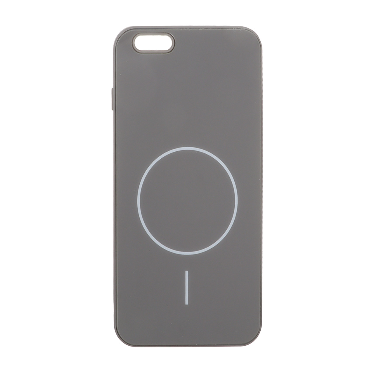 قاب M Pro پشت براق طرح مگ سیف Apple iPhone 6 Plus / iPhone 6s Plus - خاکستری