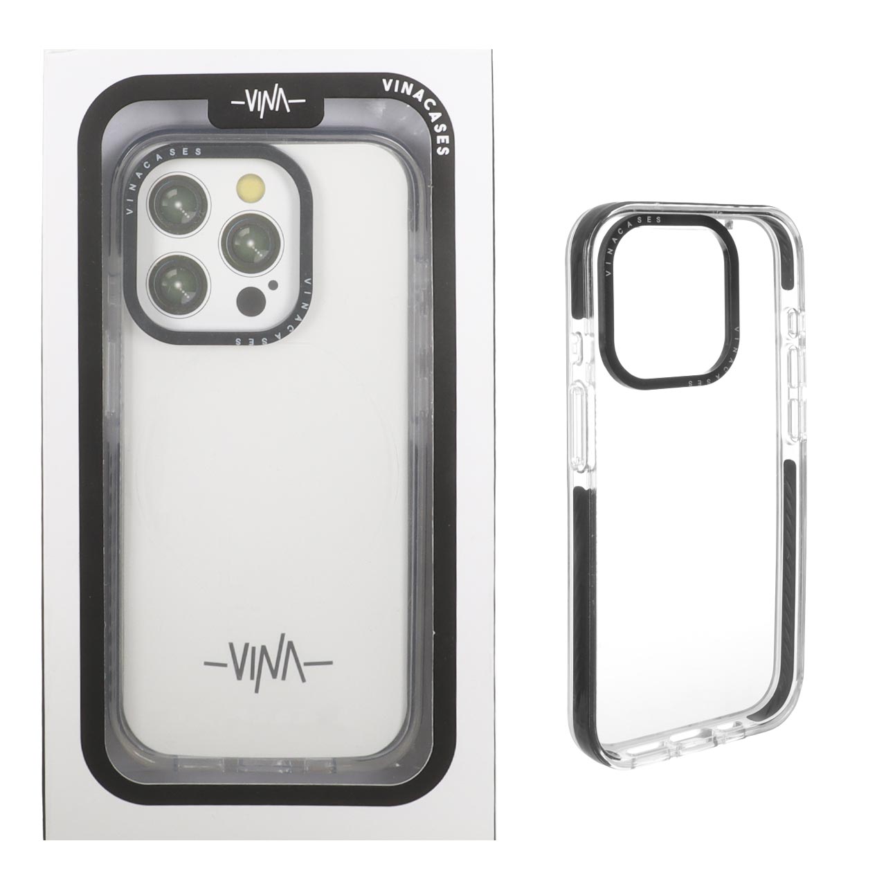 قاب اورجینال Vina شفاف Apple iPhone 15 Pro (پک دار)