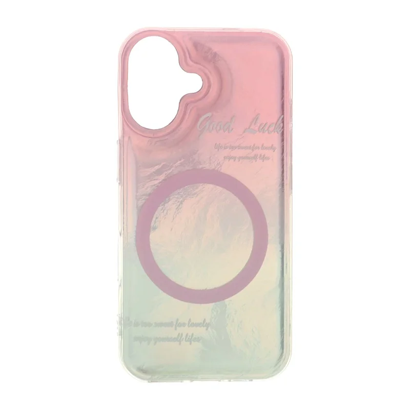 قاب اطلسی دور ژله ای طرح دار Apple iPhone 16 - کد 783