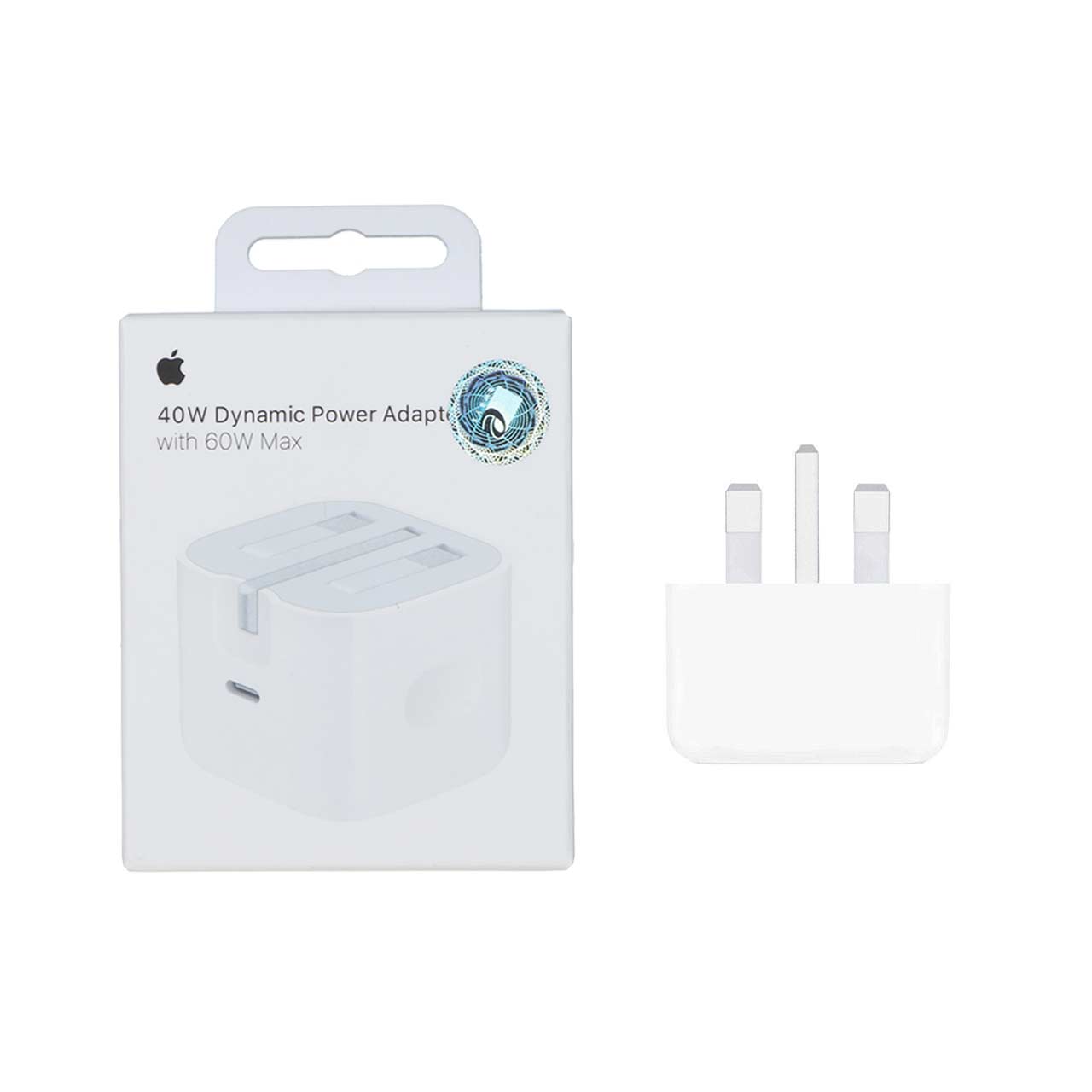 شارژر 40 وات اپل مدل 40W Dynamic Power Adapter with 60W Max - (گارانتی 6 ماهه شرکتی)