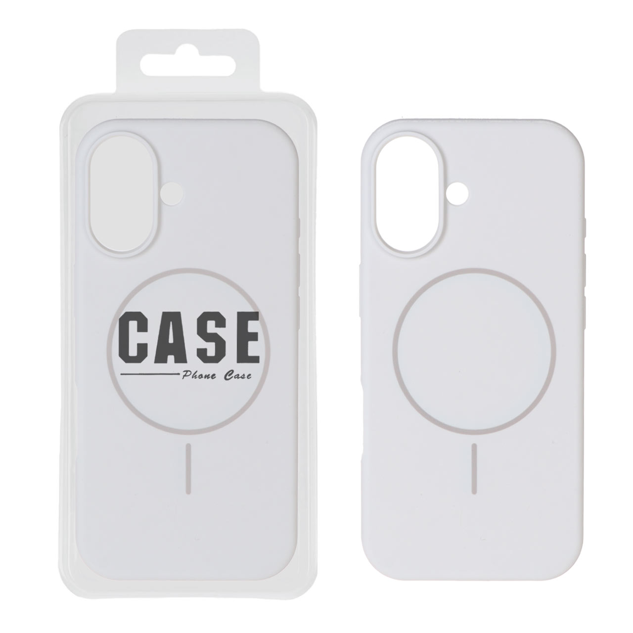 قاب سیلیکونی پاک کنی اورجینال درجه یک Magsafe مدل Apple iPhone 17 - سفید (پک دار)