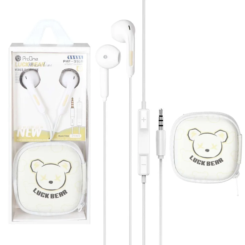 هندزفری باسیم ProOne مدل PHF3918 - زرد