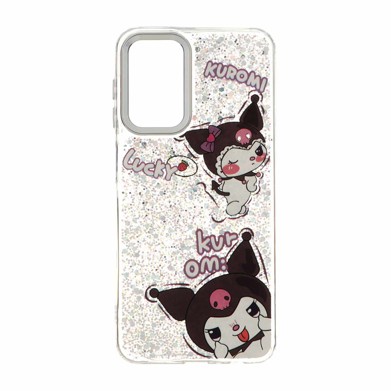 قاب رزینی اکلیلی لنز سیلور Samsung Galaxy A13 4G / A13 5G / A04s / M13 4G / M23 / F13 - طرح 28