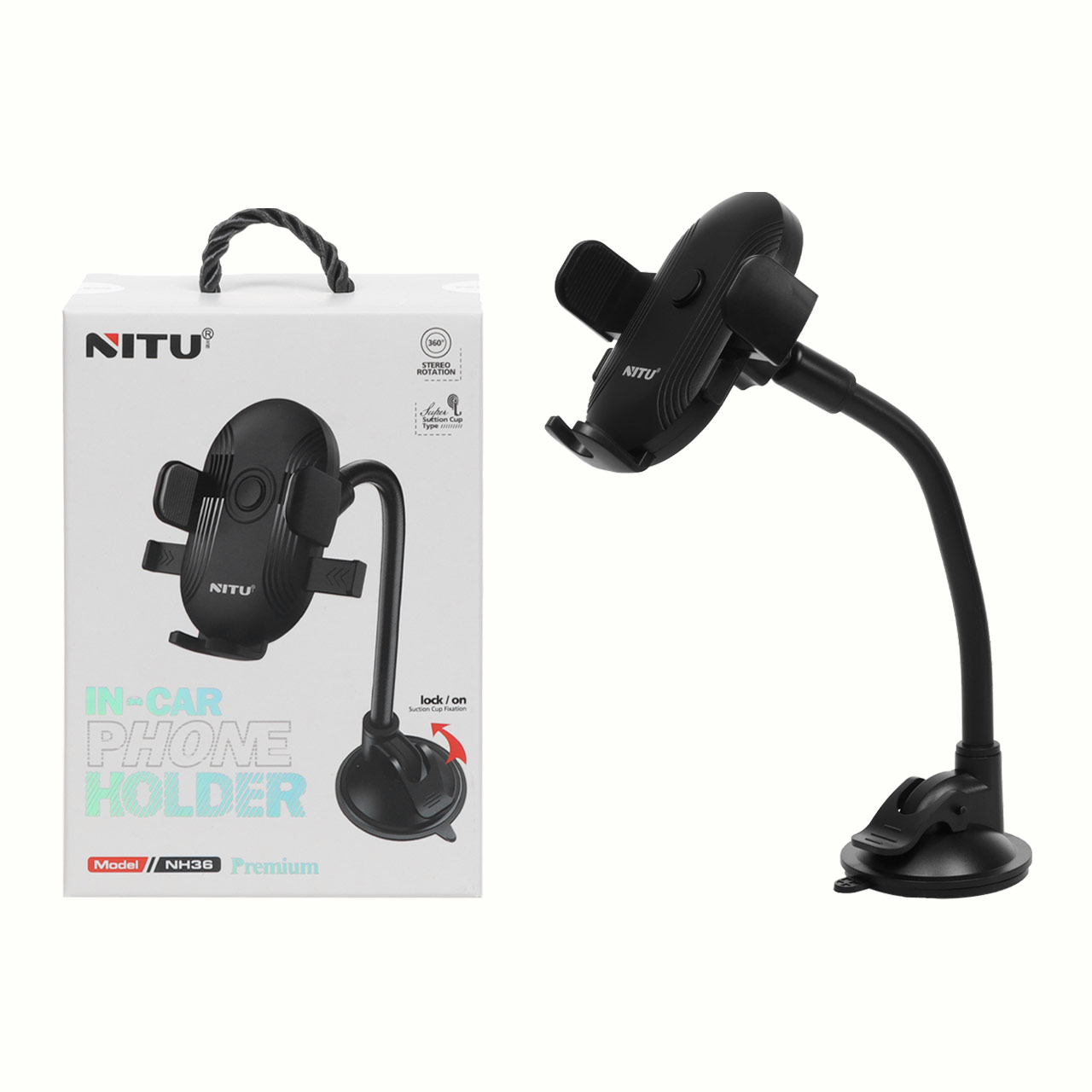 هولدر گوشی موبایل NITU مدل NH36 - مشکی