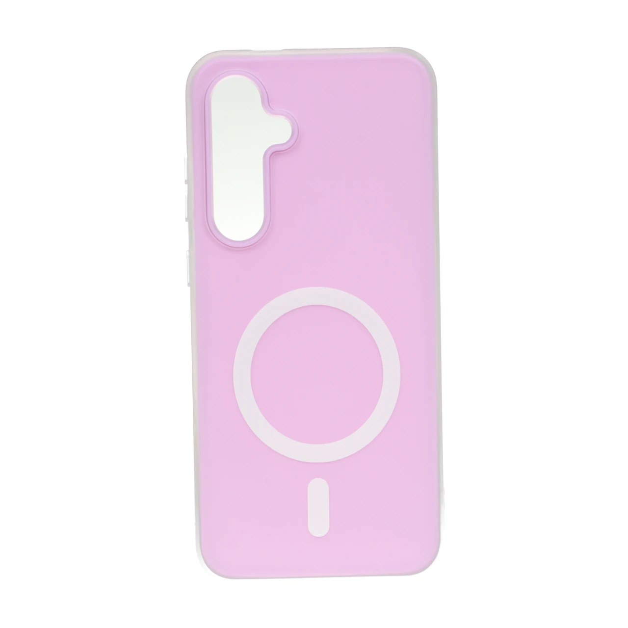 قاب دو لایه مات طرح مگ سیف Samsung Galaxy S24 FE - یاسی