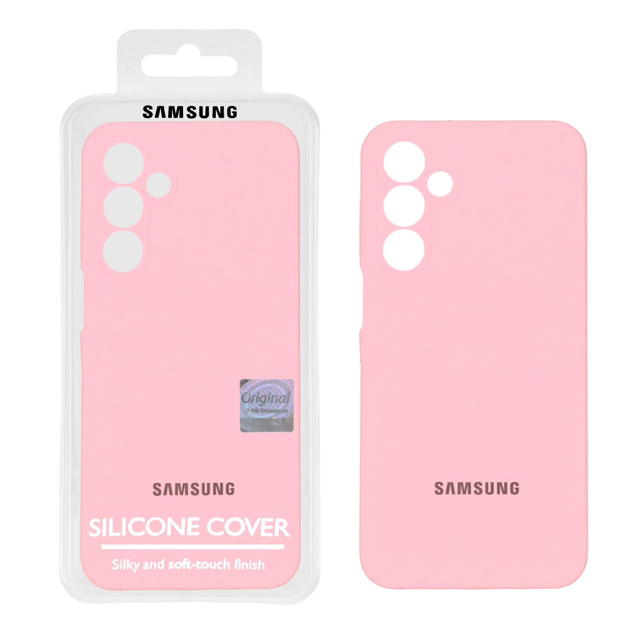 قاب سیلیکونی پاک کنی اورجینال Master Quality مدل Samsung Galaxy A16 - صورتی (پک دار)