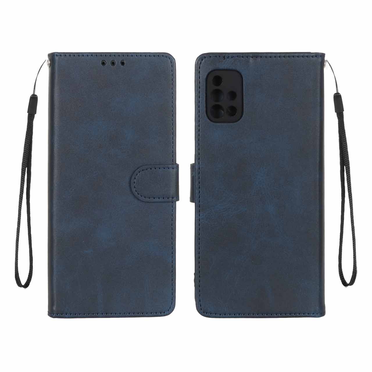 کیف موبایل مگنتی Samsung Galaxy A51 / M40s - سرمه ای