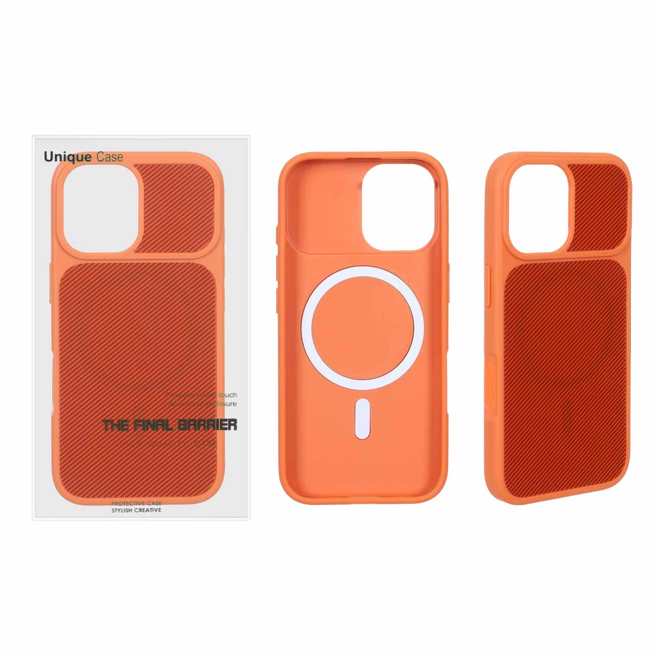 قاب اورجینال Unique Case شطرنجی MagSafe مدل Apple iPhone 17 - طرح 4