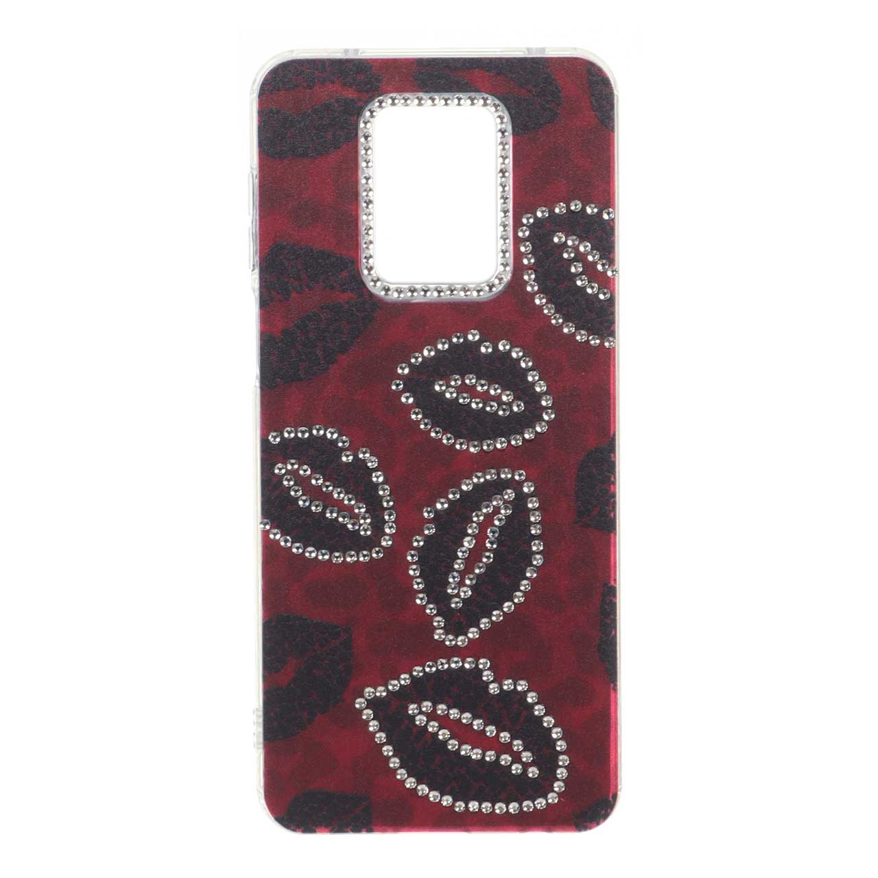 قاب هولوگرامی طرح دار نگینی Xiaomi Redmi Note 9S / Redmi Note 9 Pro / Redmi Note 9 Pro Max - کد 198