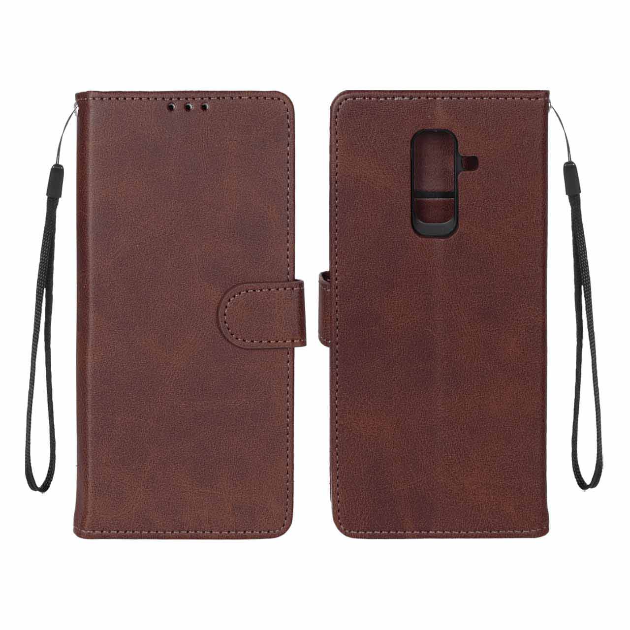 کیف موبایل مگنتی درجه یک MNC مدل Samsung Galaxy A6 Plus - قهوه ای