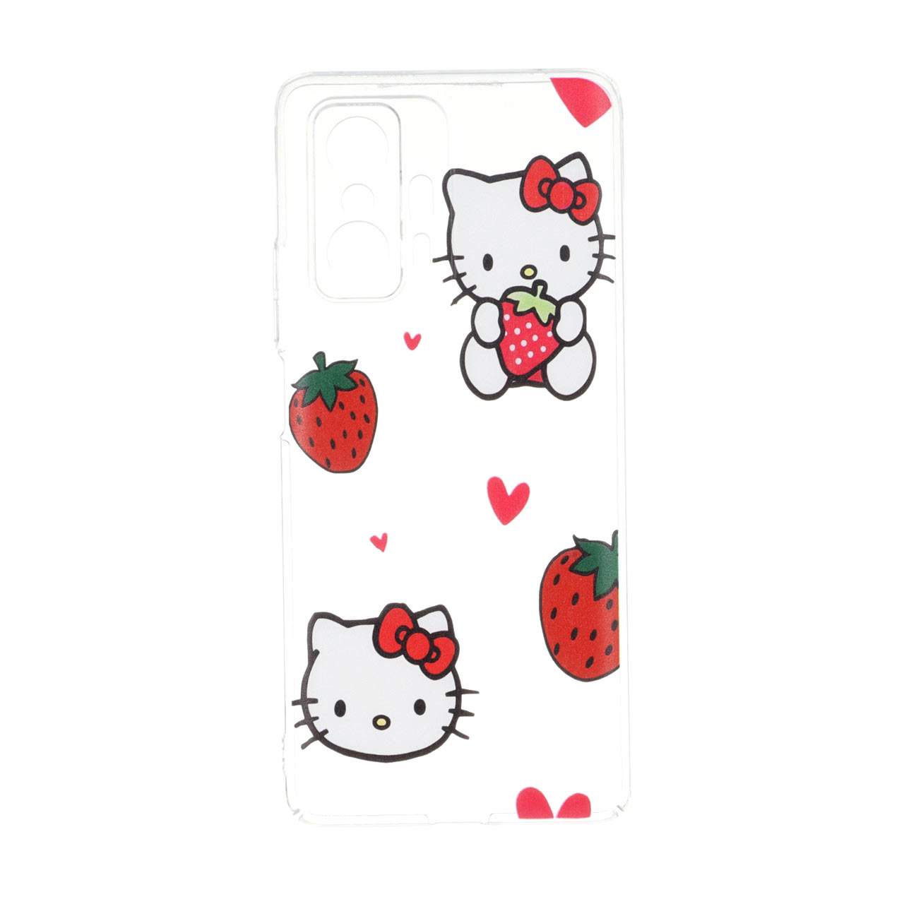 قاب پشت سخت شفاف طرح دار محافظ لنزدار Xiaomi Mi 11T / Mi 11T Pro - طرح 655