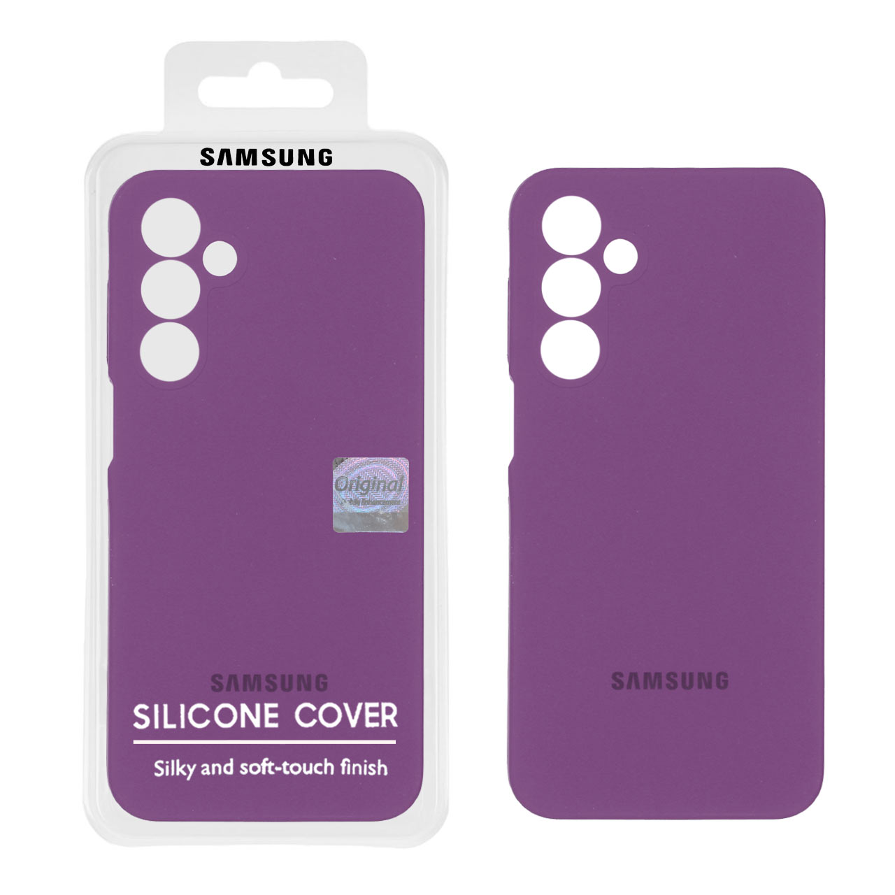 قاب سیلیکونی پاک کنی اورجینال Master Quality مدل Samsung Galaxy A16 - ارغوانی (پک دار)